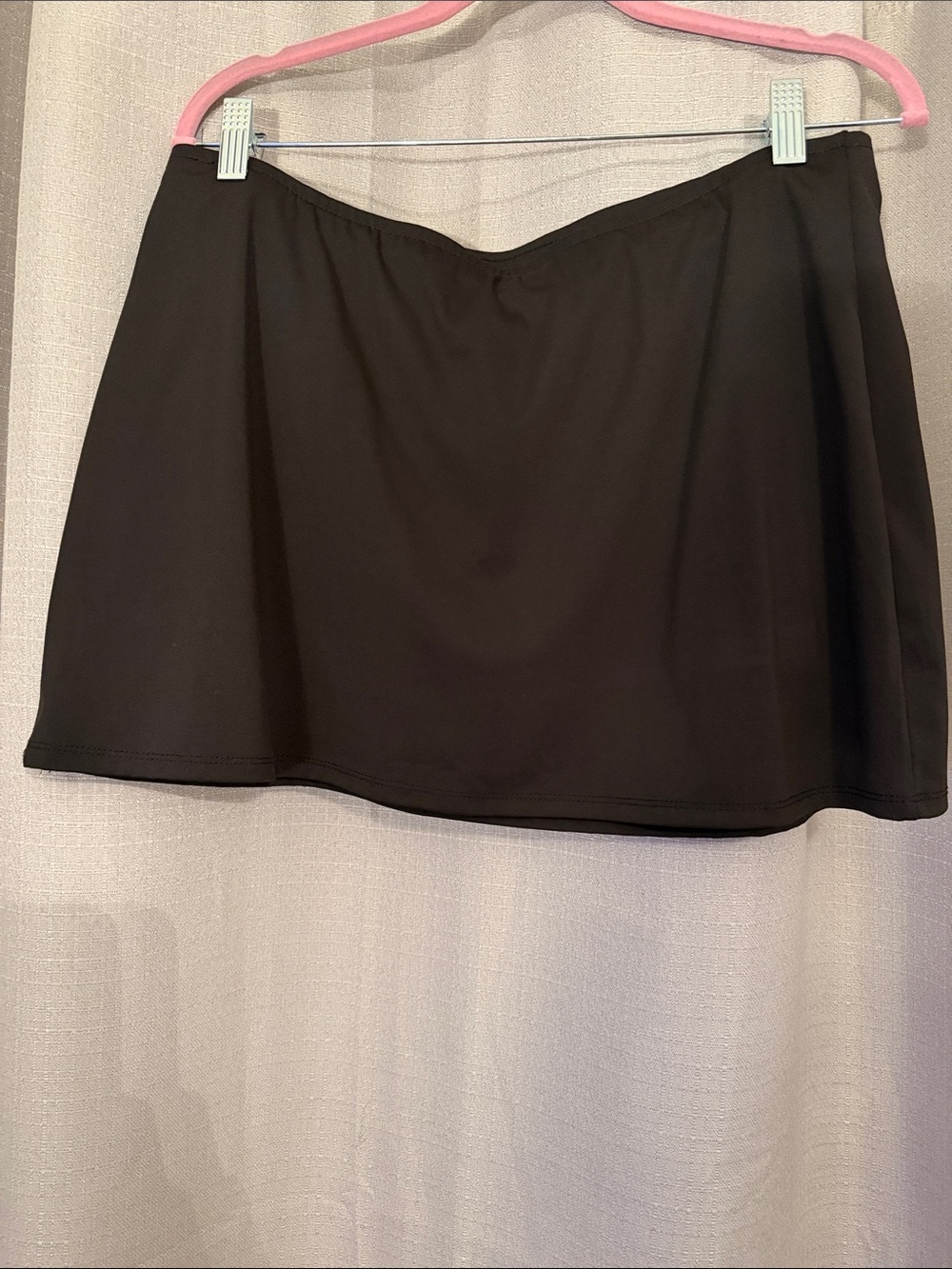 Black Circle Skort for Women
